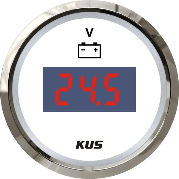 Digital Voltmeter Gauge CEVR Voltage Monitor KUS Americas, Inc.