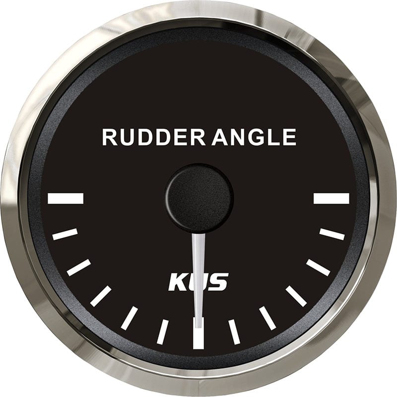 KUS Boat Marine Rudder Angle Gauge Indicator With JSM4480 Rudder Sensor 87-900Ω 