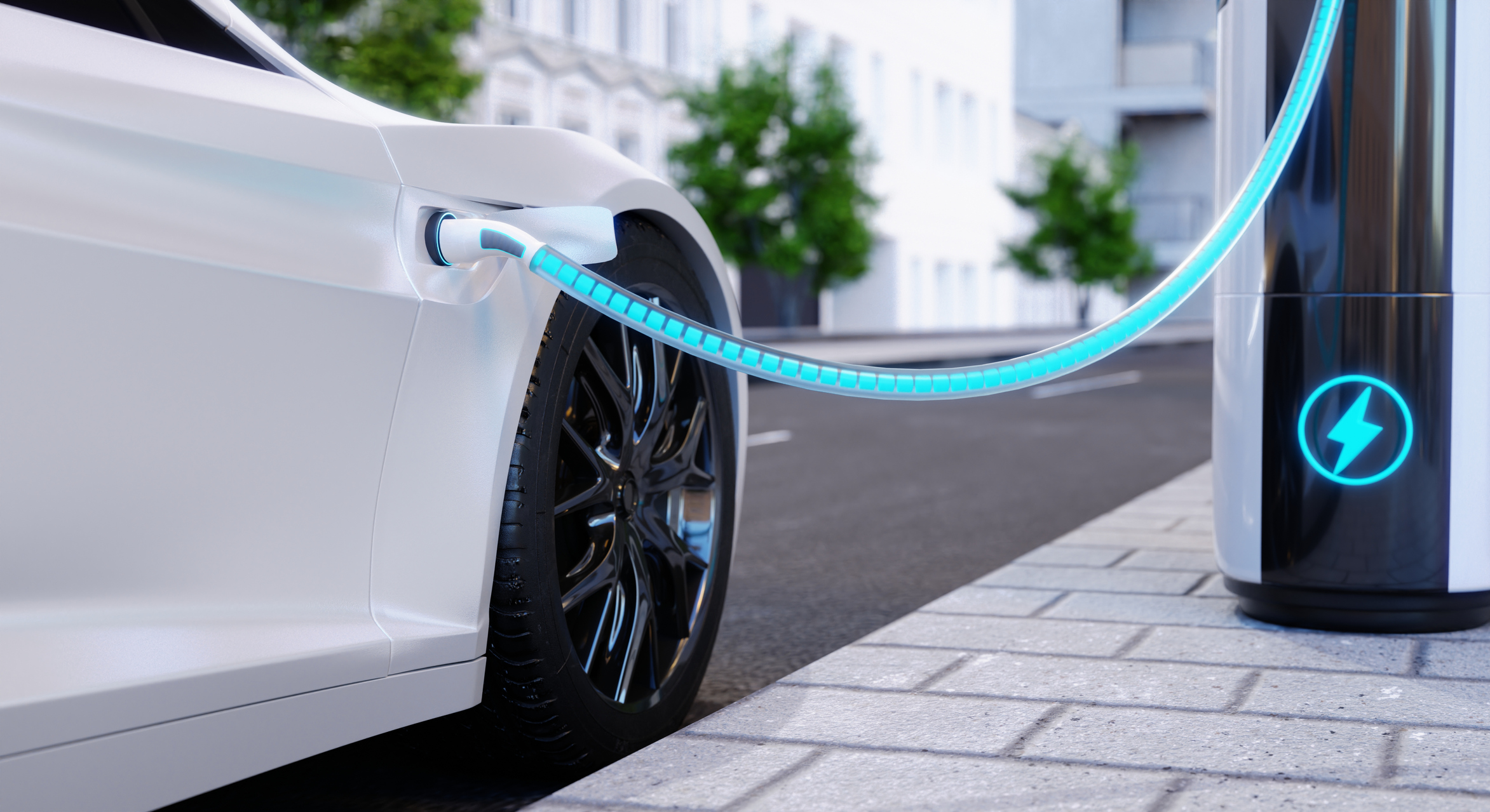 new energy electric vehicle charging
